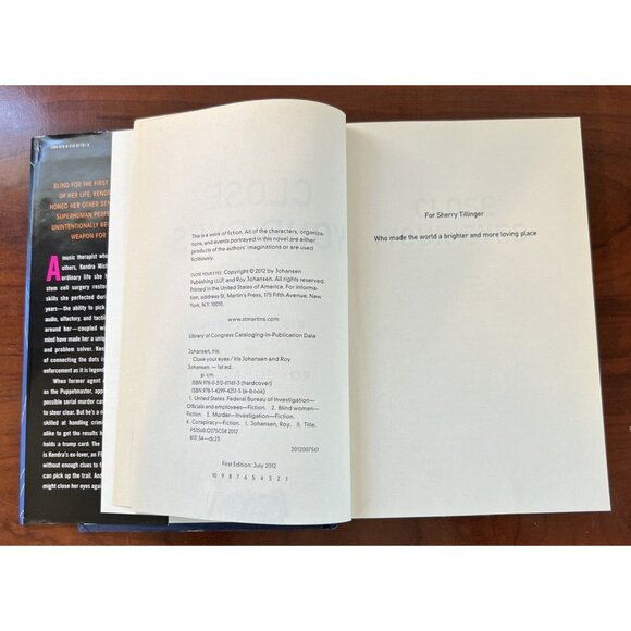 Iris & Roy Johansen Kendra Michaels Series Lot Of 2 Hardcover 1st Edition Books - Picture 12 of 13